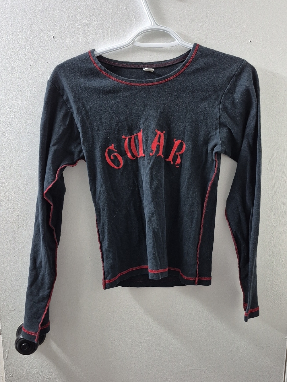 Vintage 2002 Gwar Live in Antarctica Women's L Long Sleeve T-Shirt RARE